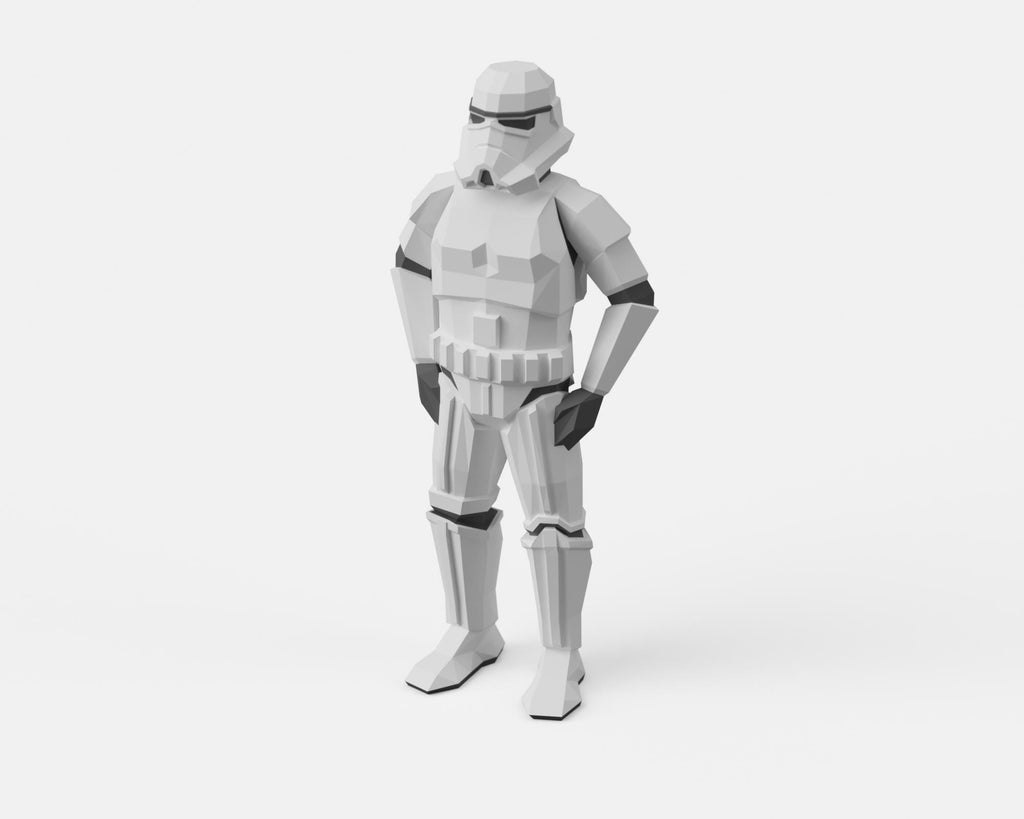 Low Poly Star Wars Figures