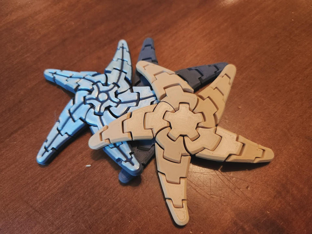 Articulated Starfish Coaster Set