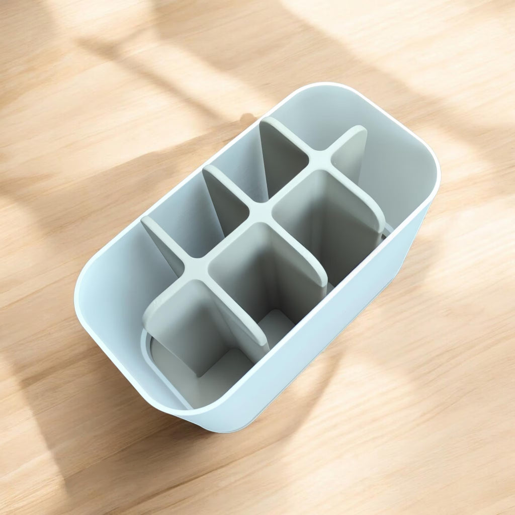 Two-Tone Bathroom Organizer