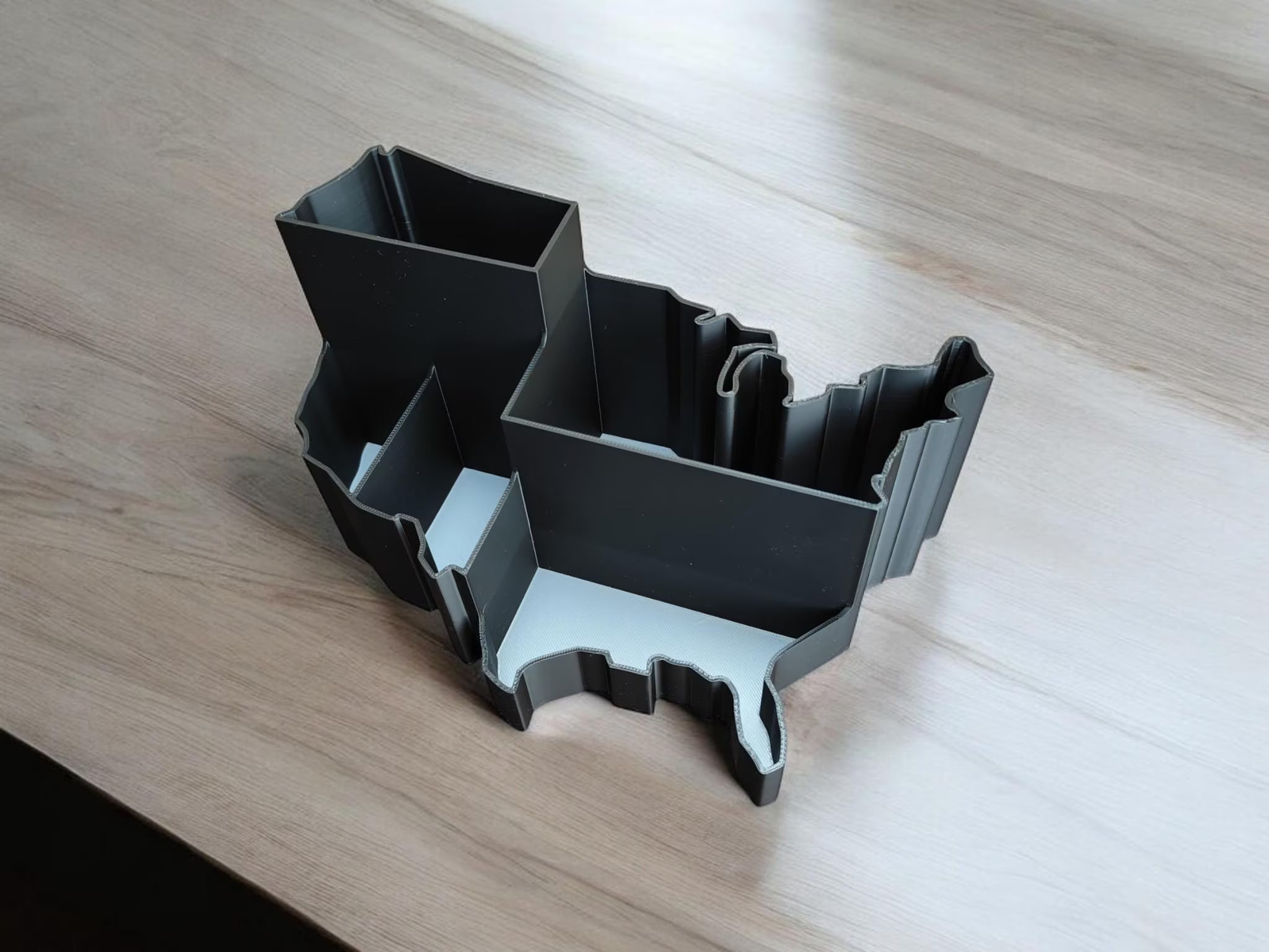 USA map Desk Organizer