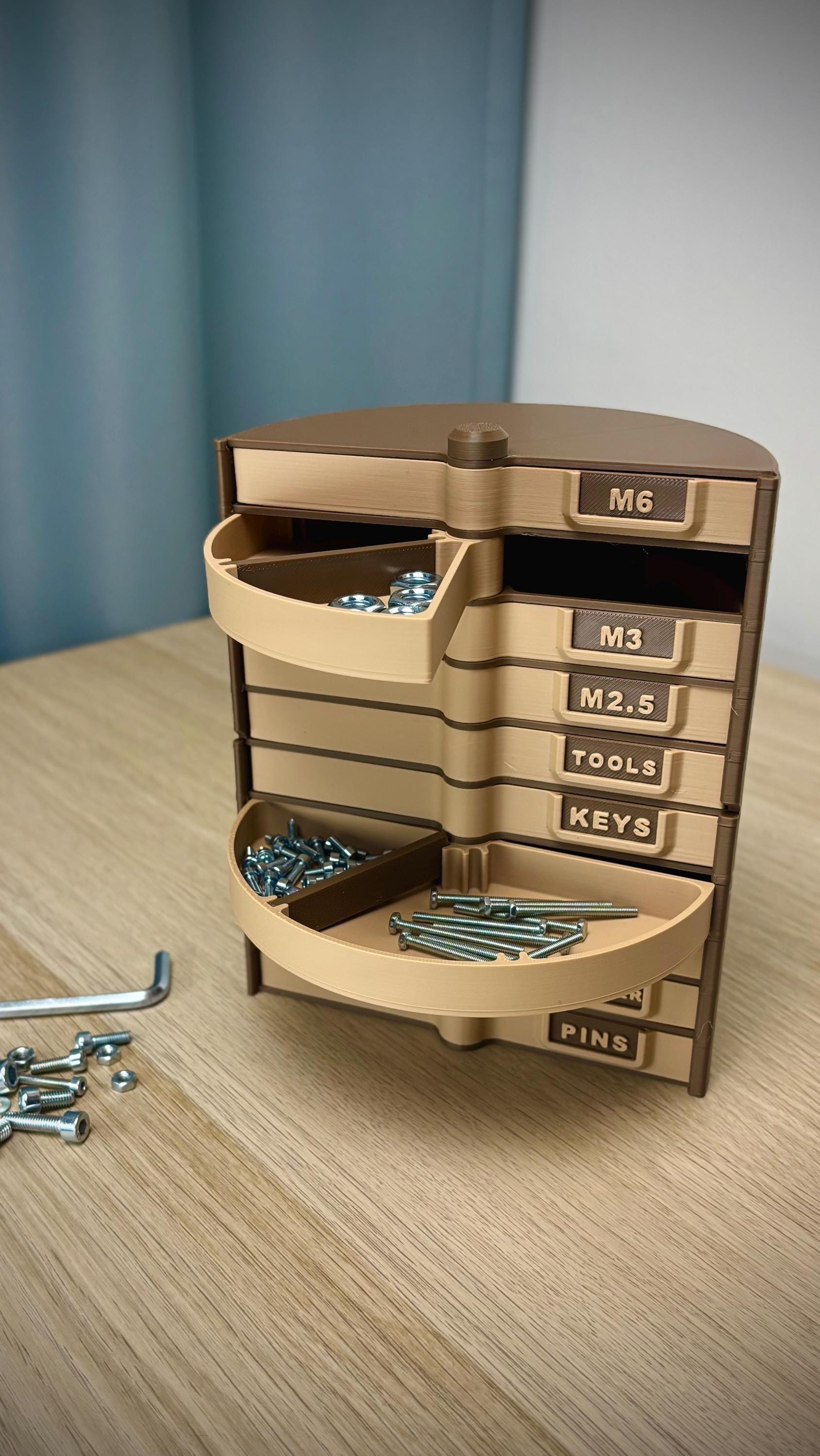 Modular Storage Tower Organizer