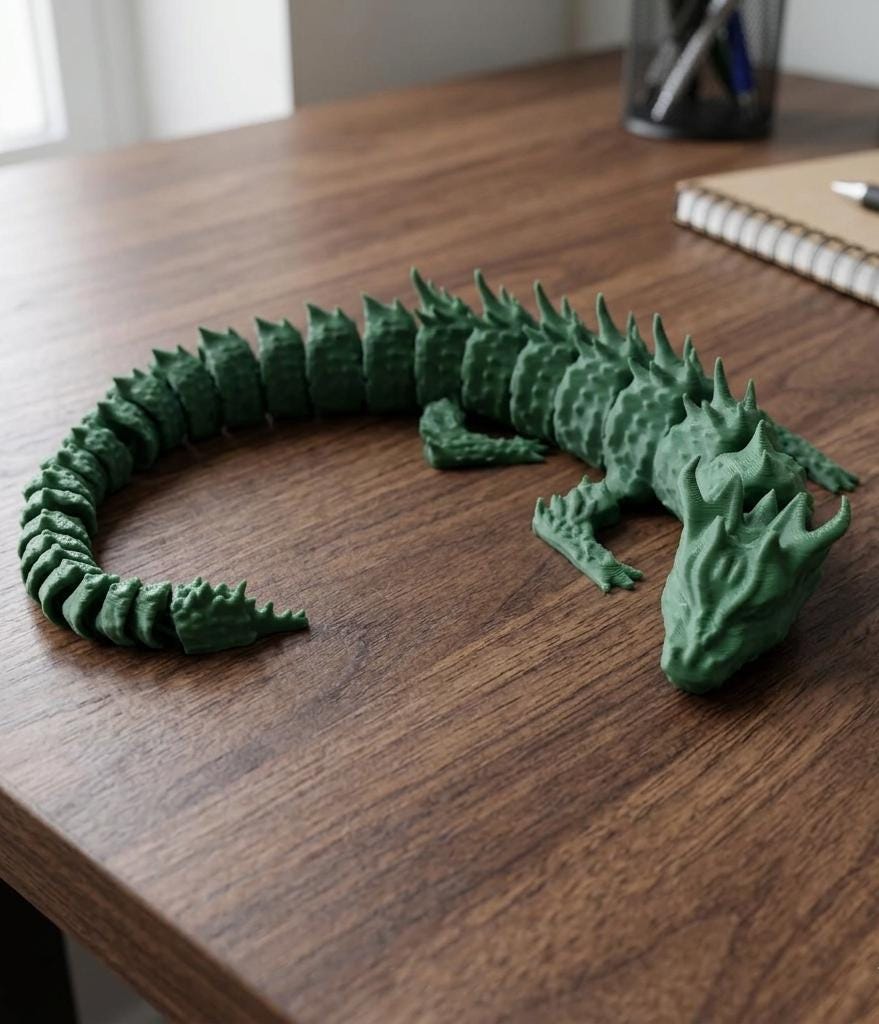 Articulated Sea Dragon Toy Set