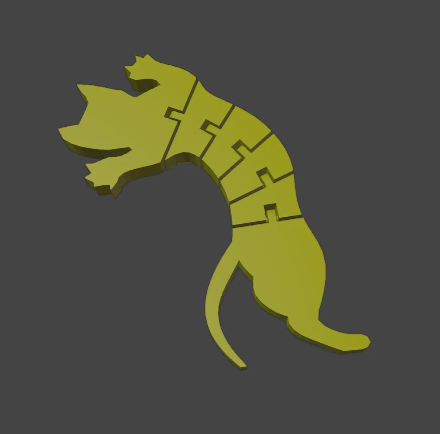 Articulated Crazy Flexi Cat Set
