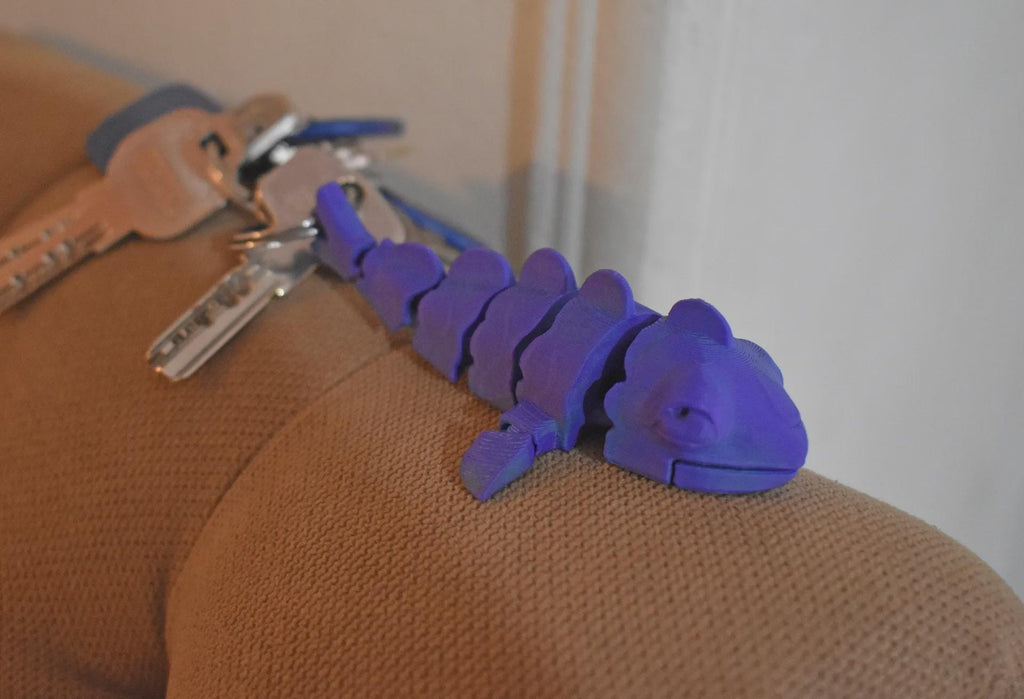 Articulated Fish Keychain Set