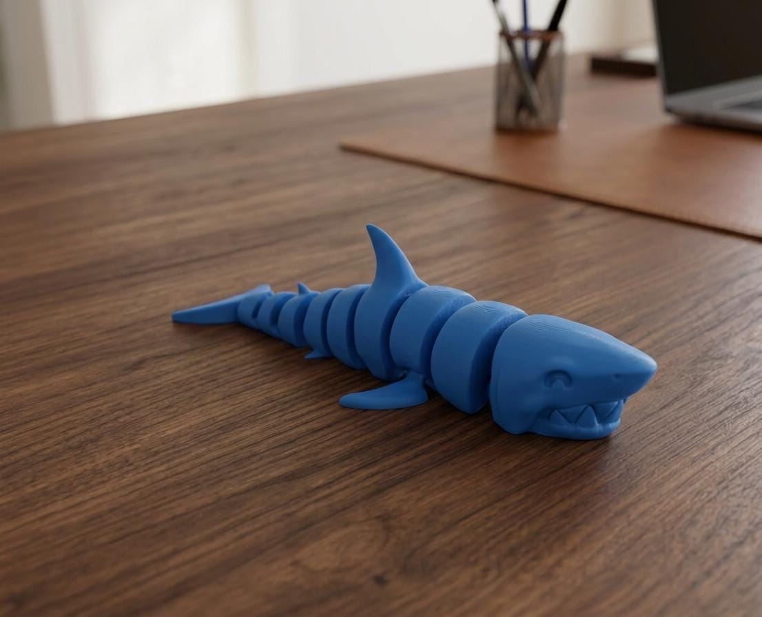 Articulated Shark Fidget Toy Set