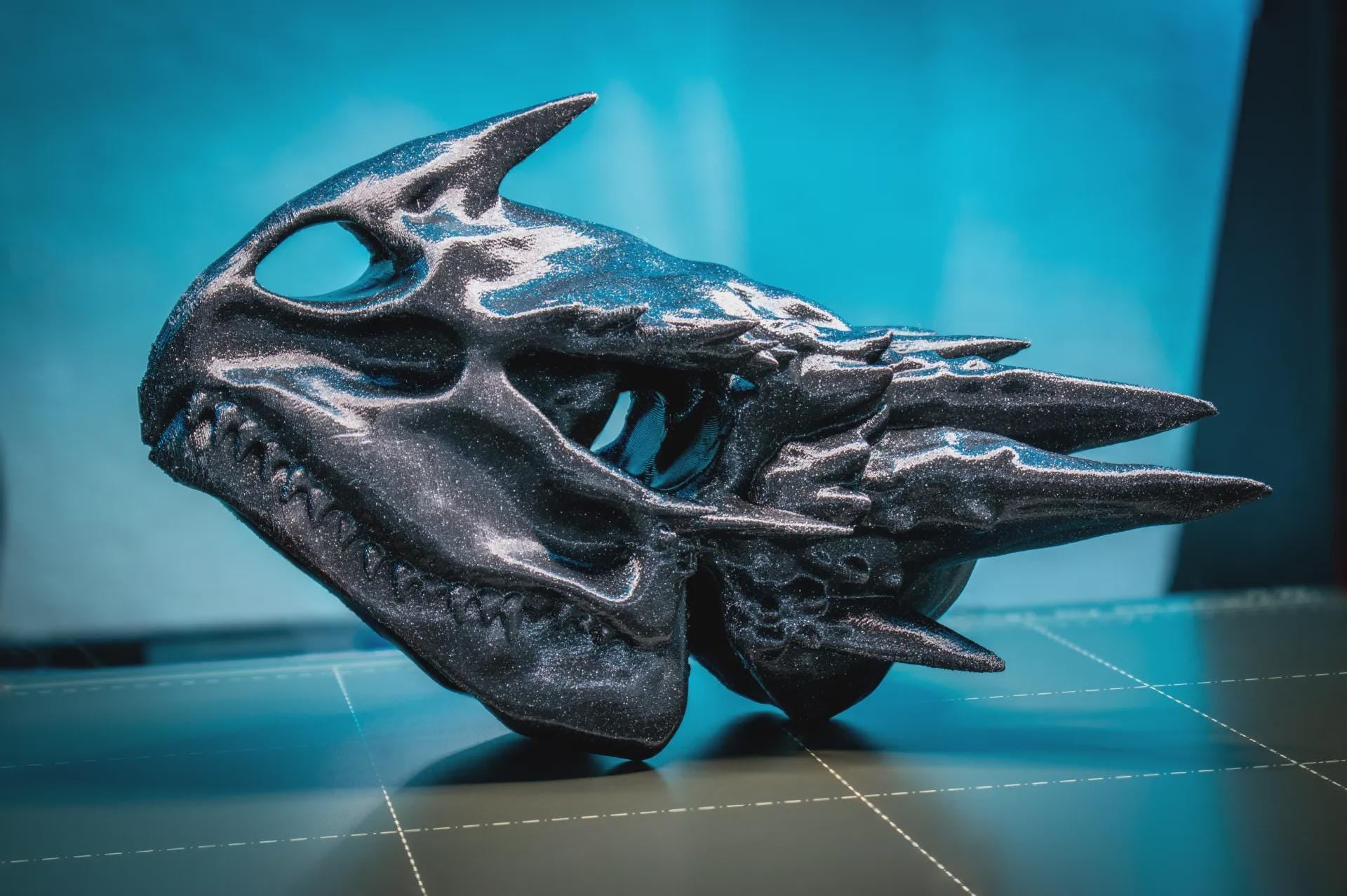 Dragon Skull Sculpture