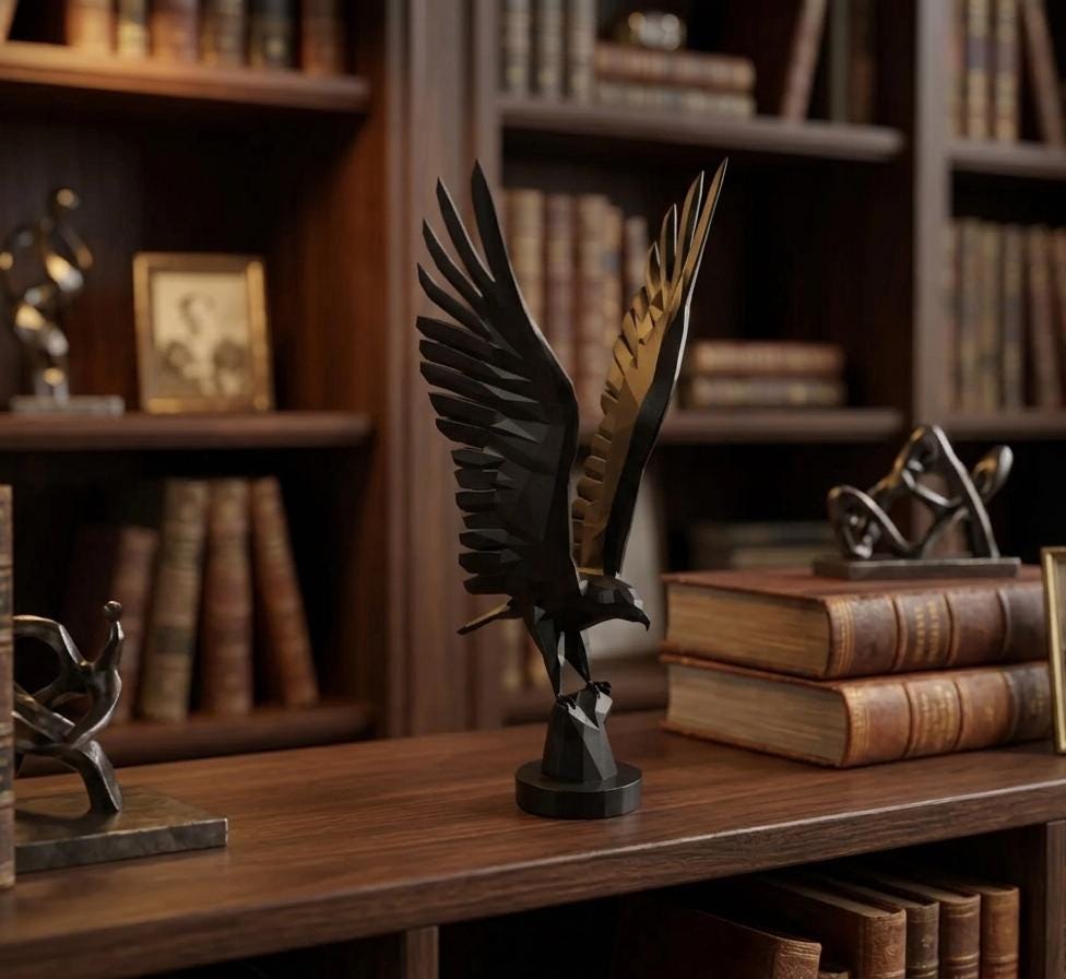 Majestic Eagle Sculpture