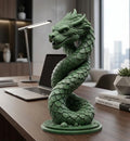 Coiled Snake Sculpture