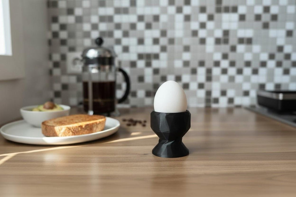 Low Poly Egg Cup Holder