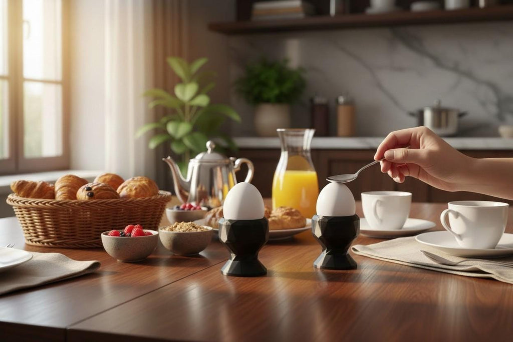 Low Poly Egg Cup Holder