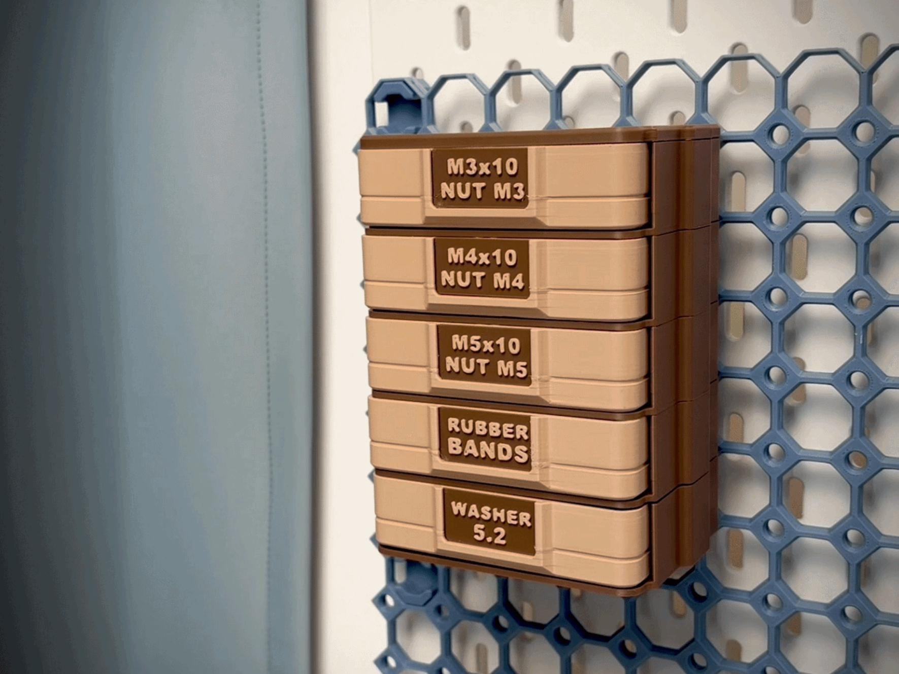 Modular Push Drawer Organizer