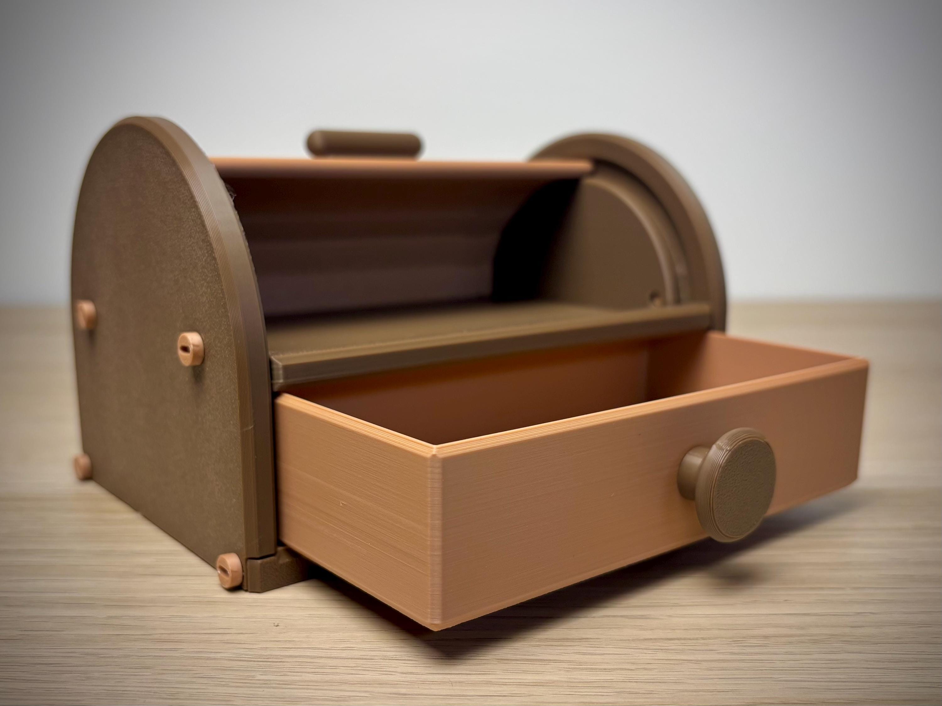 Tambour Box Chest