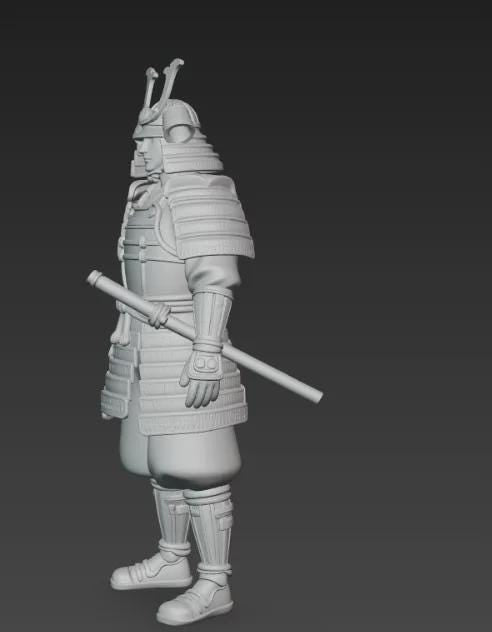 Samurai Warrior Statue