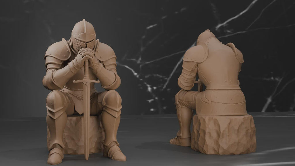 The Thoughtful Knight Statue