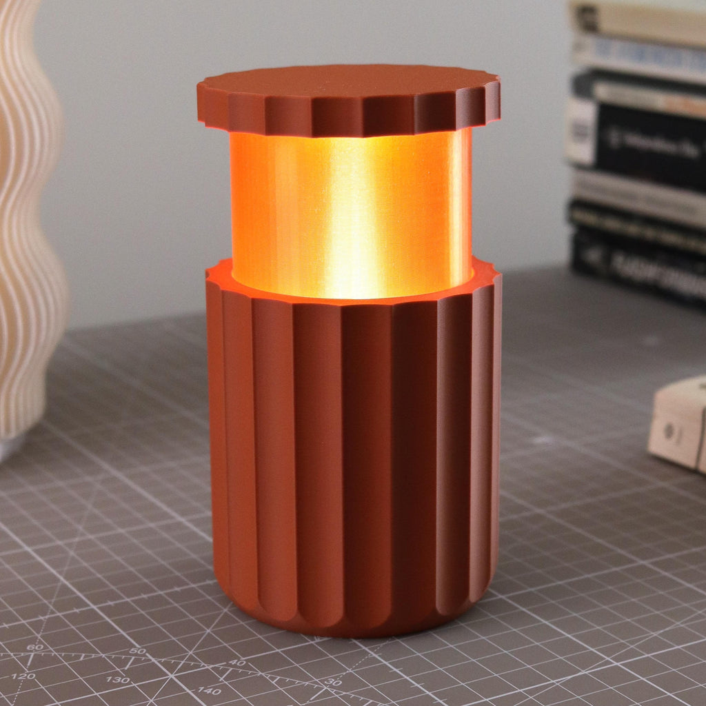 Fluted Portable Lamp
