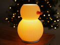 3D Printed Snowman Lamp