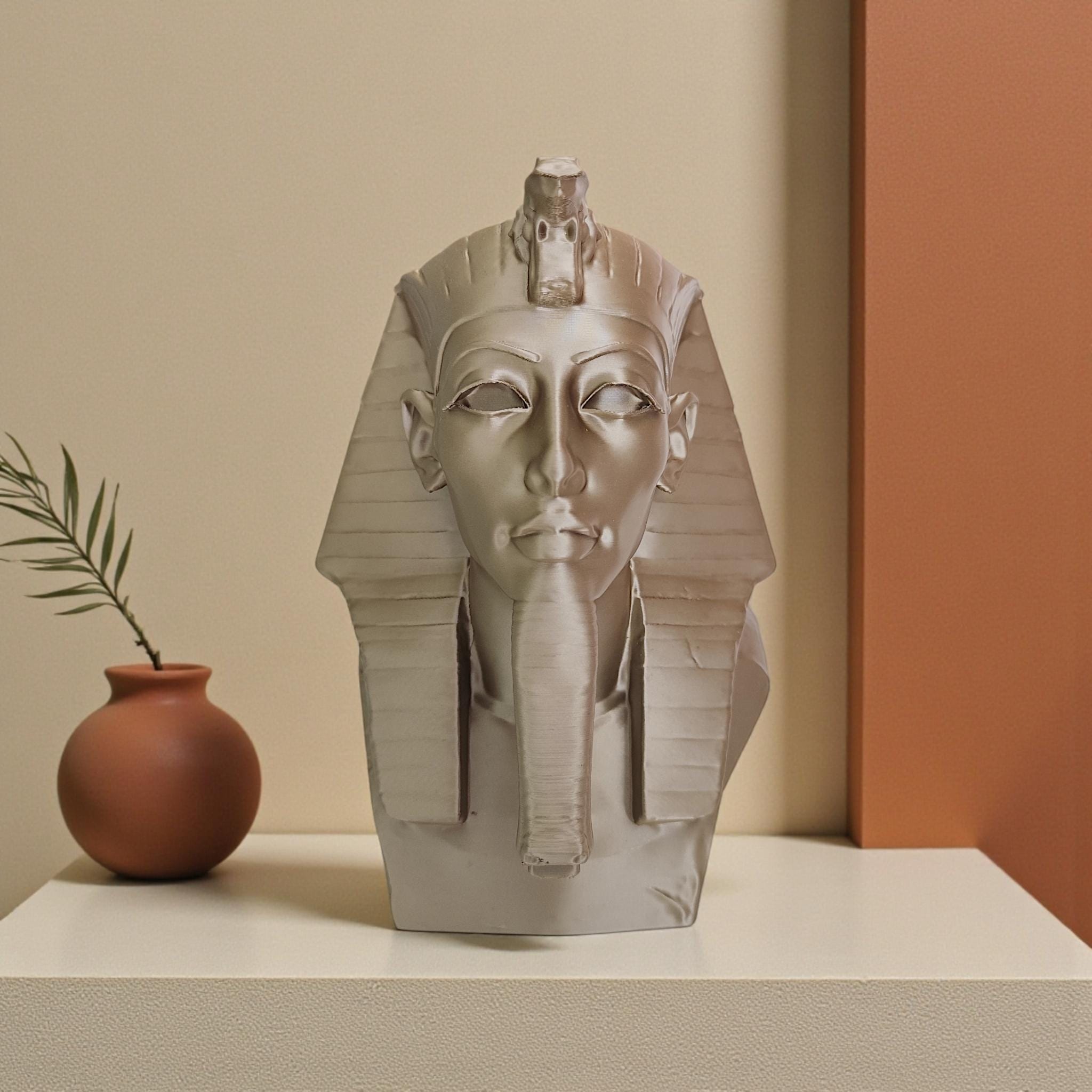 Pharaoh Bust Sculpture