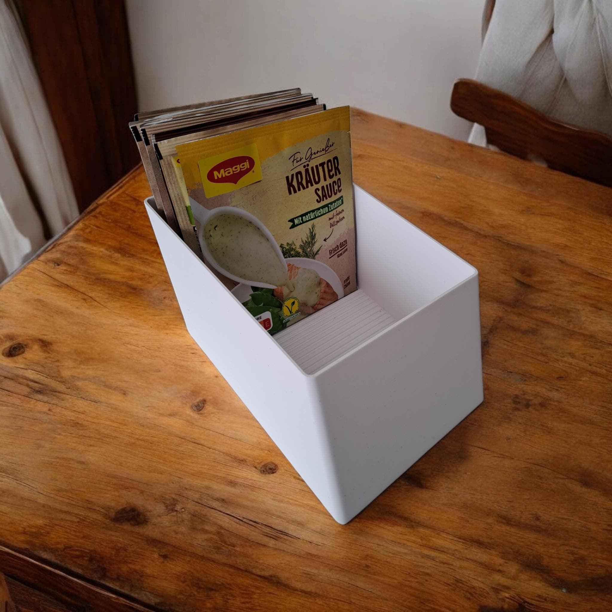 3D Printed Ingredient Packet Holder