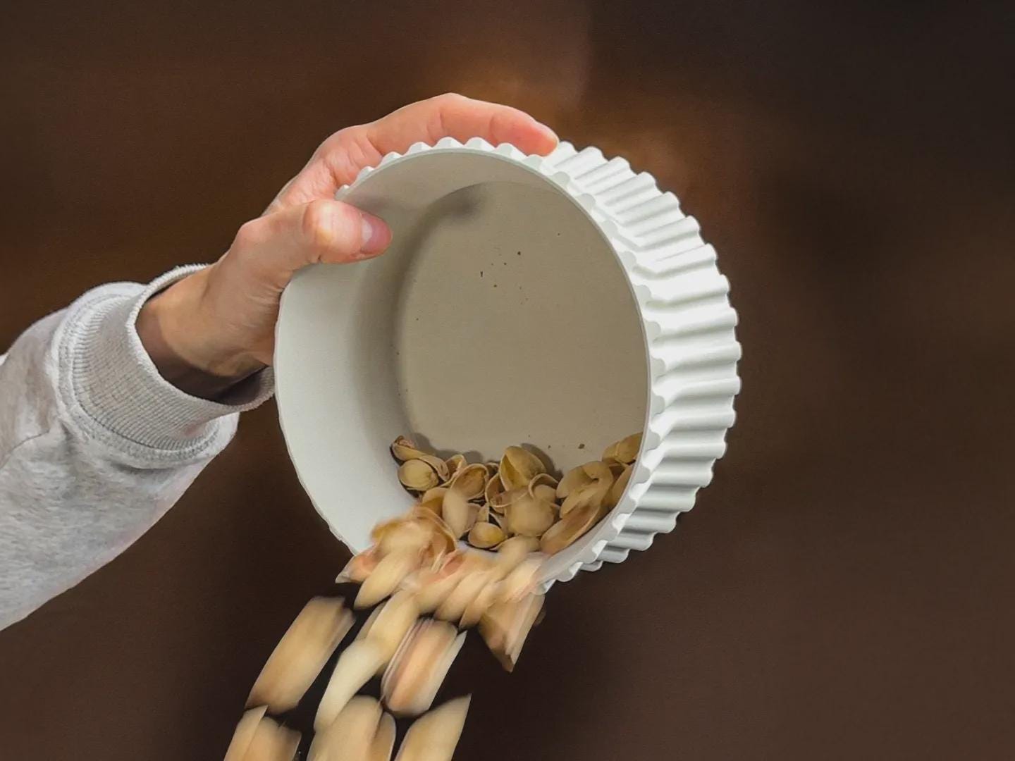 3D Printed Snack Bowl with Shell Holder