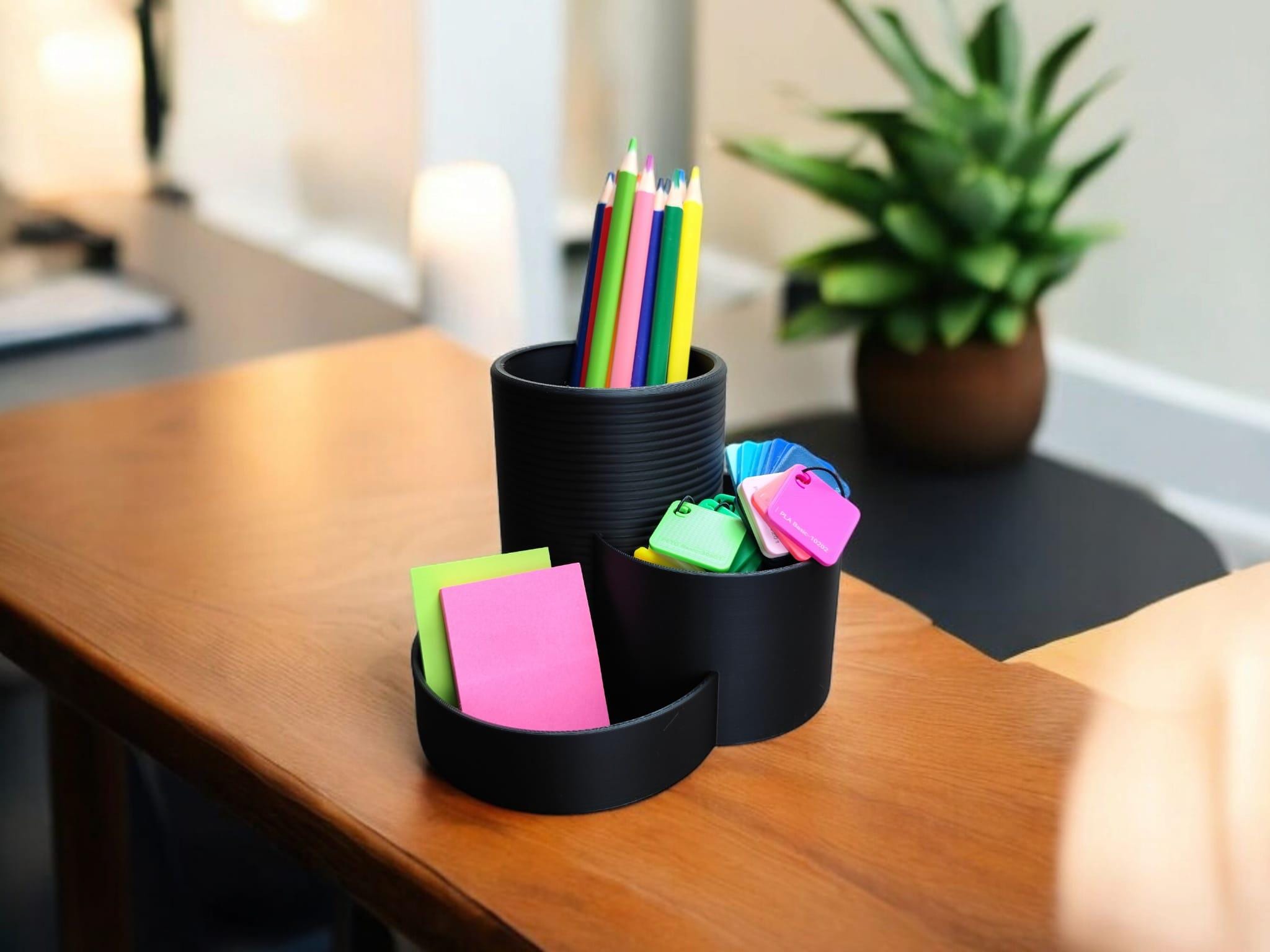 Desk Organizer "Three Cup"