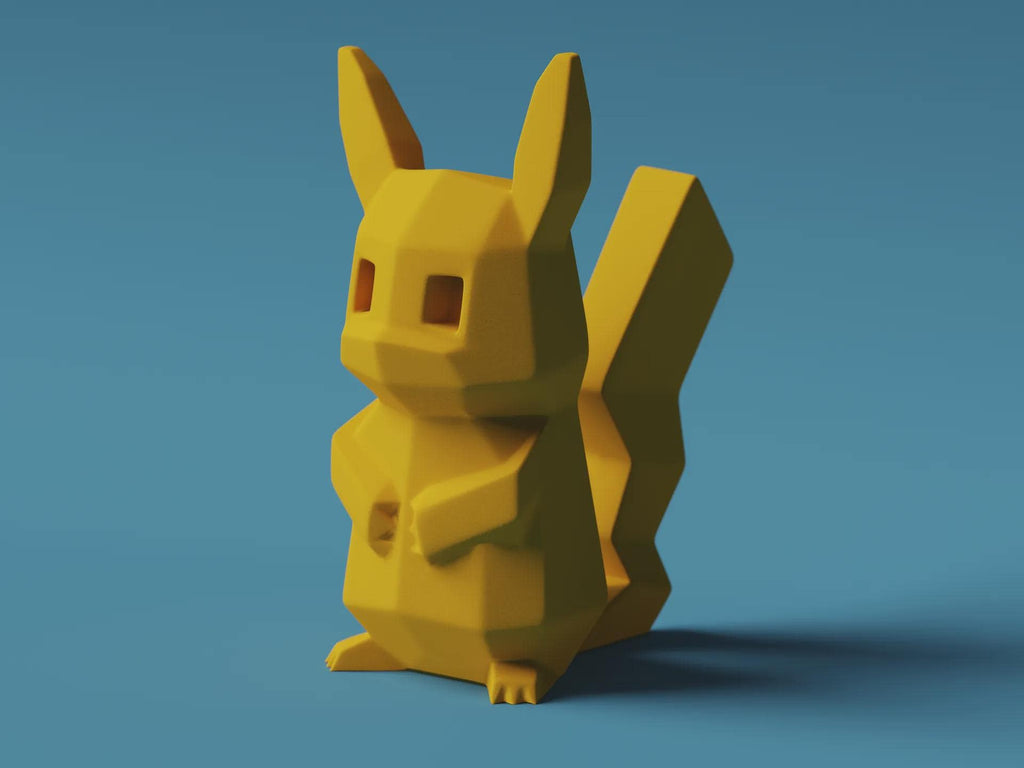 Low Poly Pikachu, Pokemon