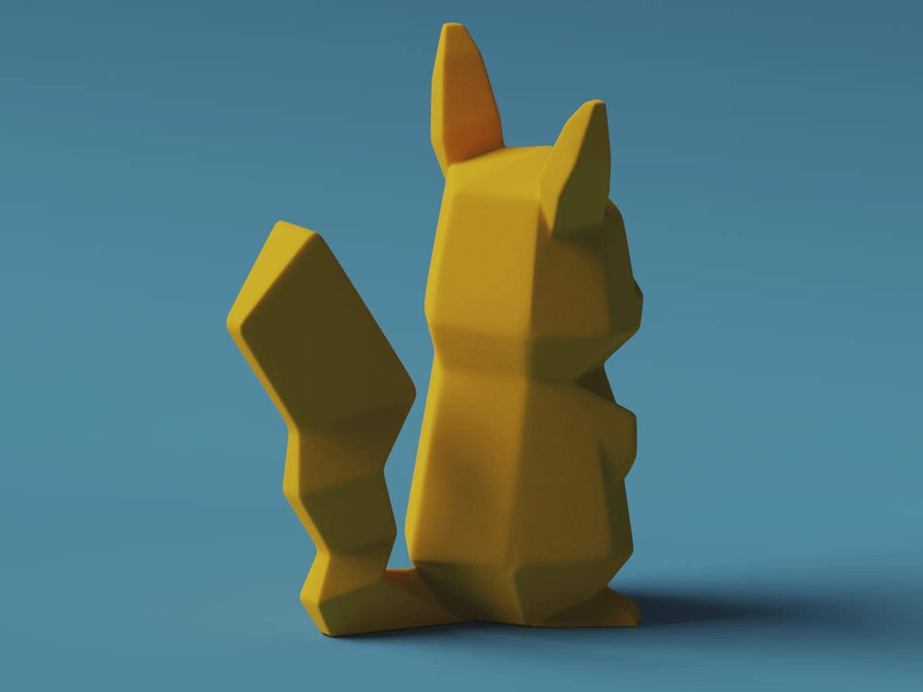 Low Poly Pikachu, Pokemon