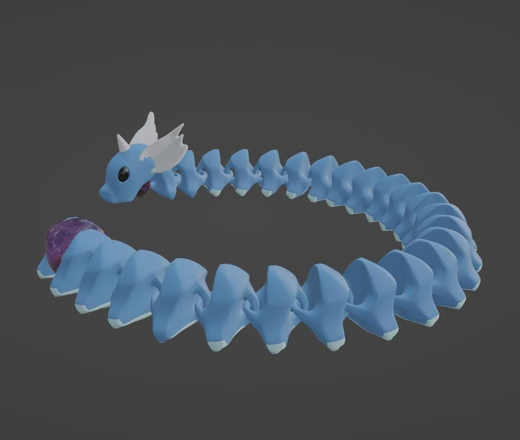 Articulated Flexi Dragon Toy