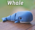 Articulated Whale Toy Set