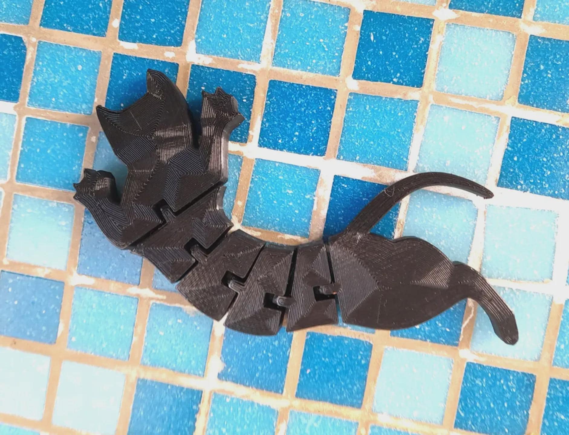 Articulated Crazy Flexi Cat Set