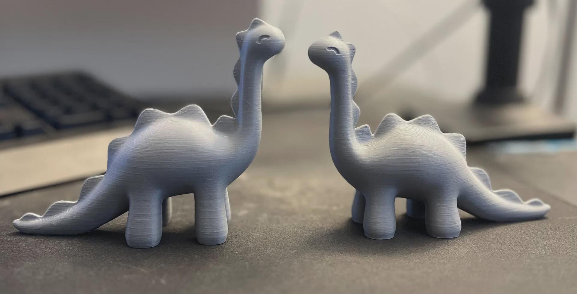 Stylized Dinosaur Figure