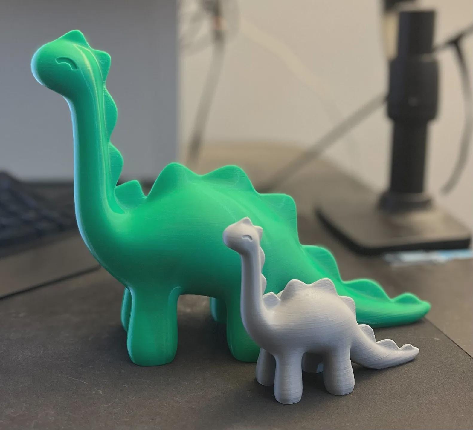 Stylized Dinosaur Figure