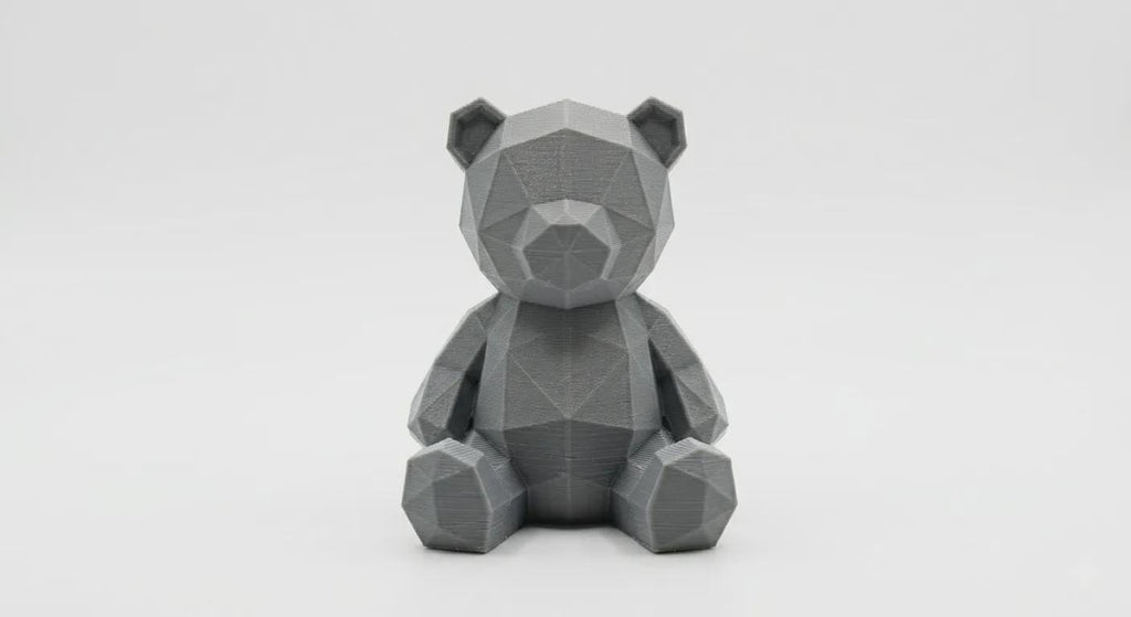 Low Poly Bear Statue
