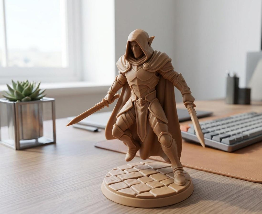 Dark Elf Assassin Miniature