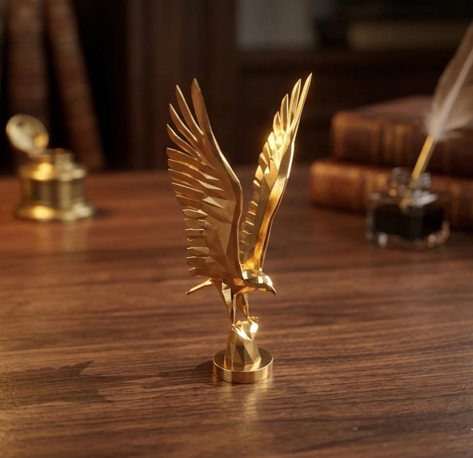 Majestic Eagle Sculpture