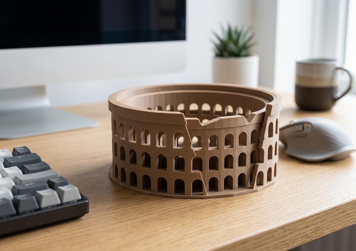 Roman Colosseum Sculpture