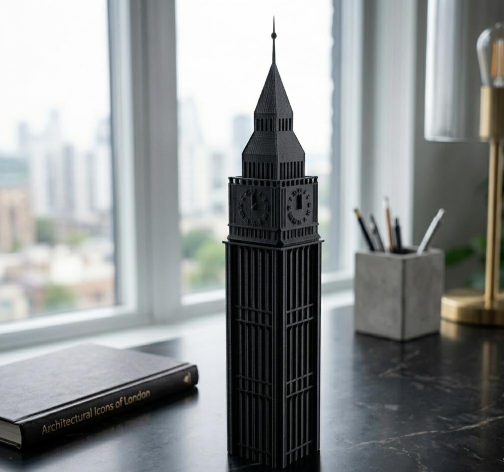 Big Ben Clock Tower Model