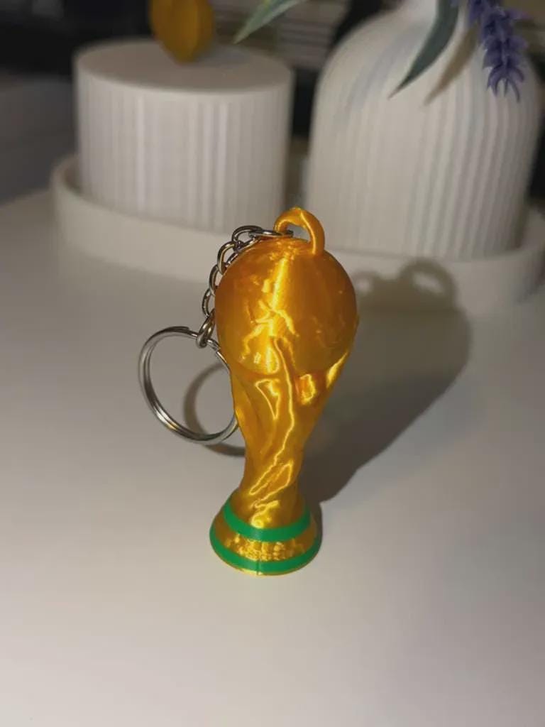 World Cup Trophy Keychain