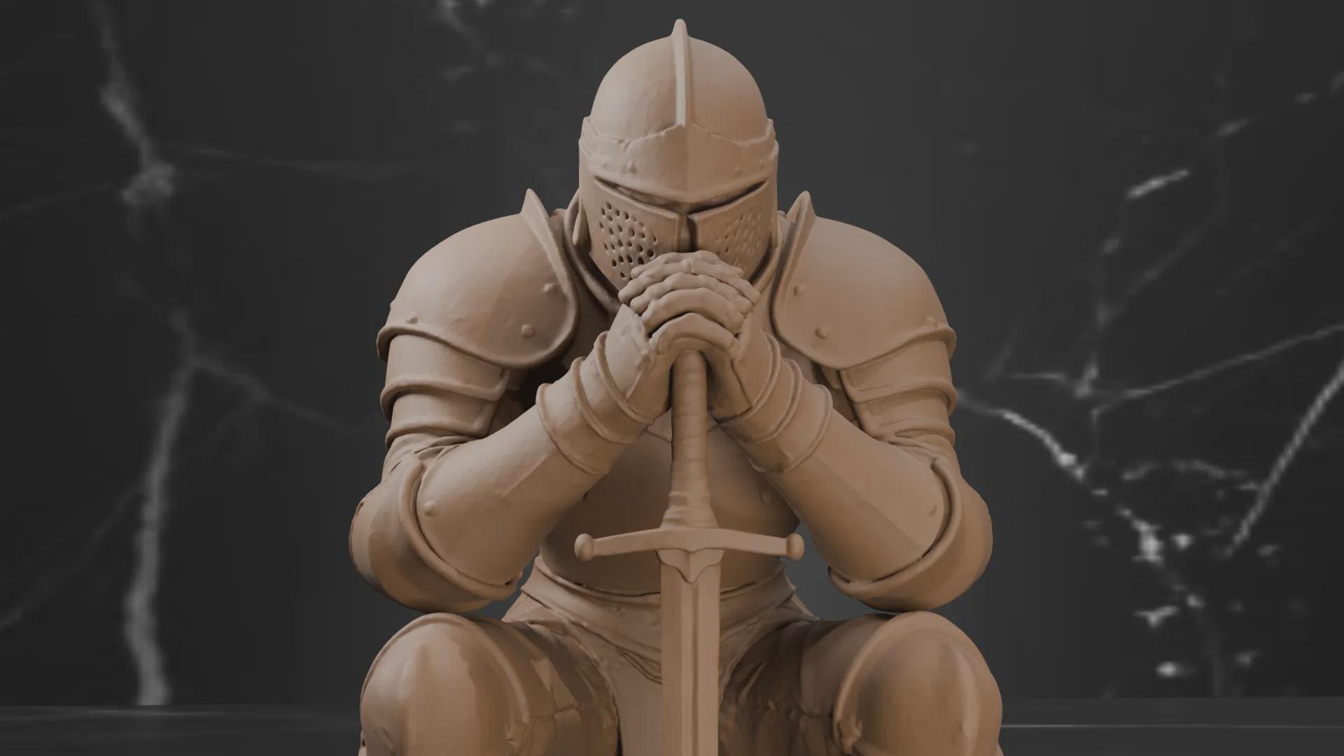 The Thoughtful Knight Statue