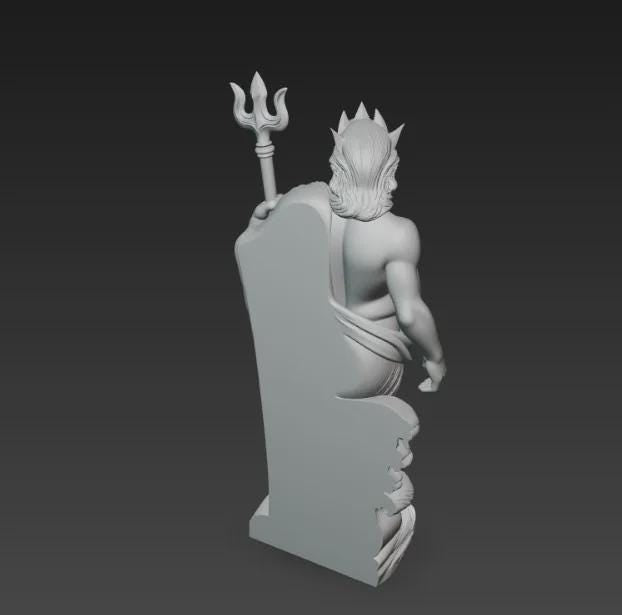 Poseidon Statue