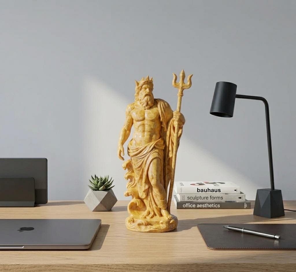 Poseidon Statue