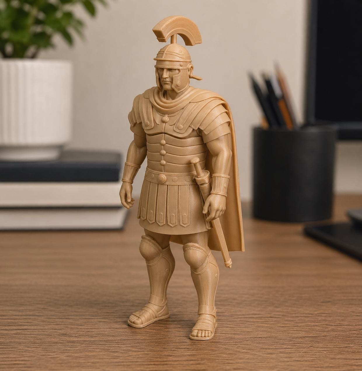Roman Soldier Statue