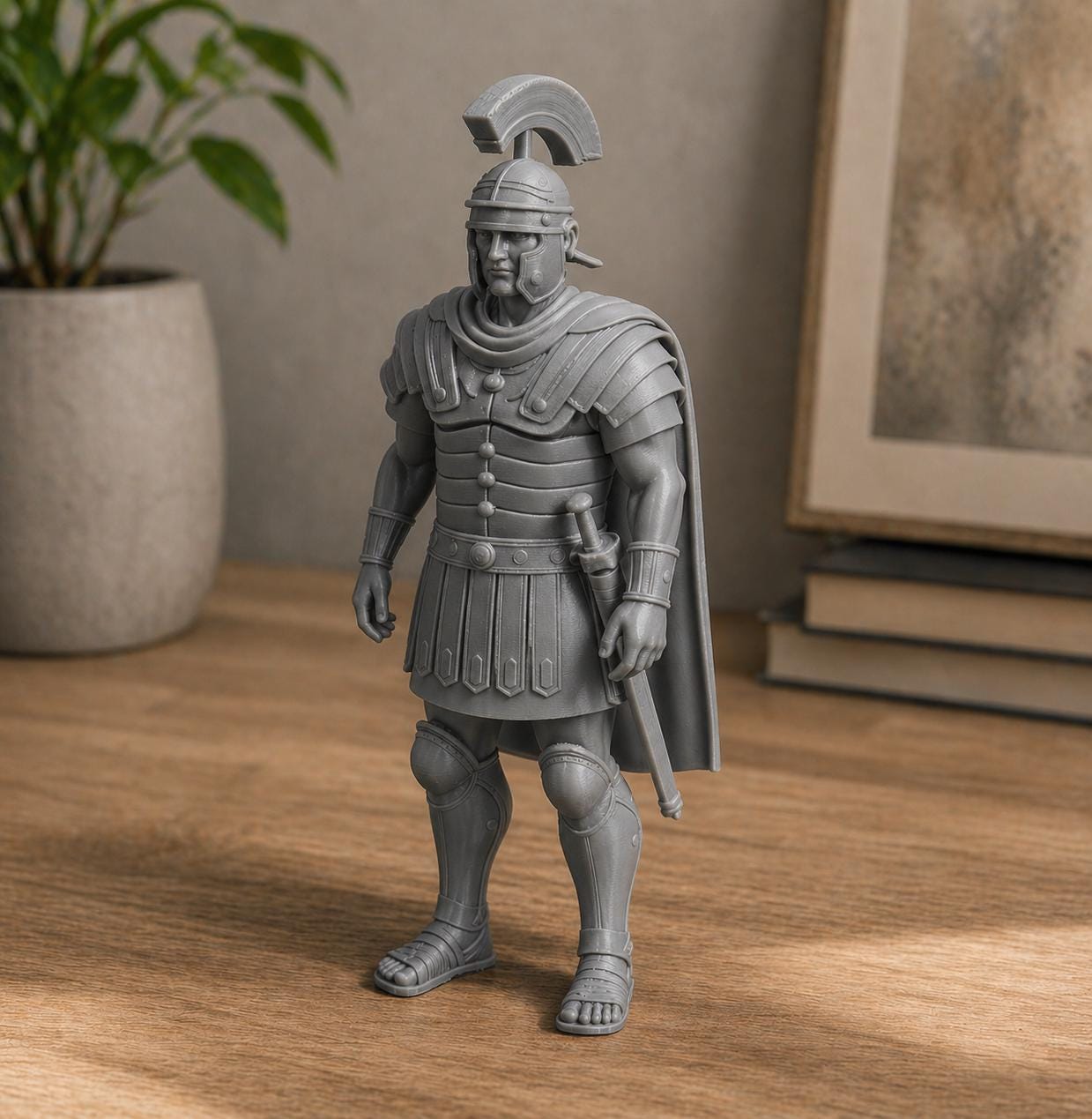 Roman Soldier Statue