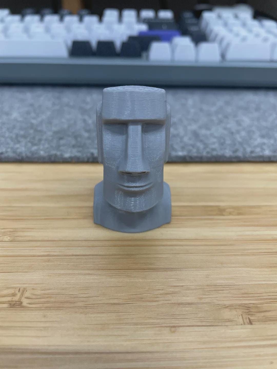 Moai Face Statue