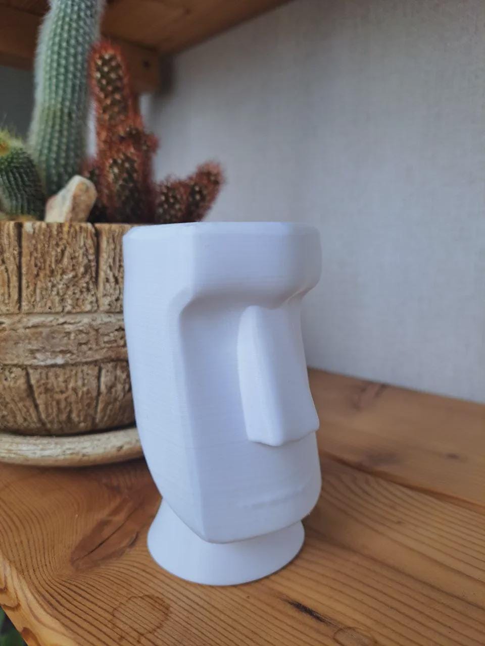 Moai Statue Pen Holder