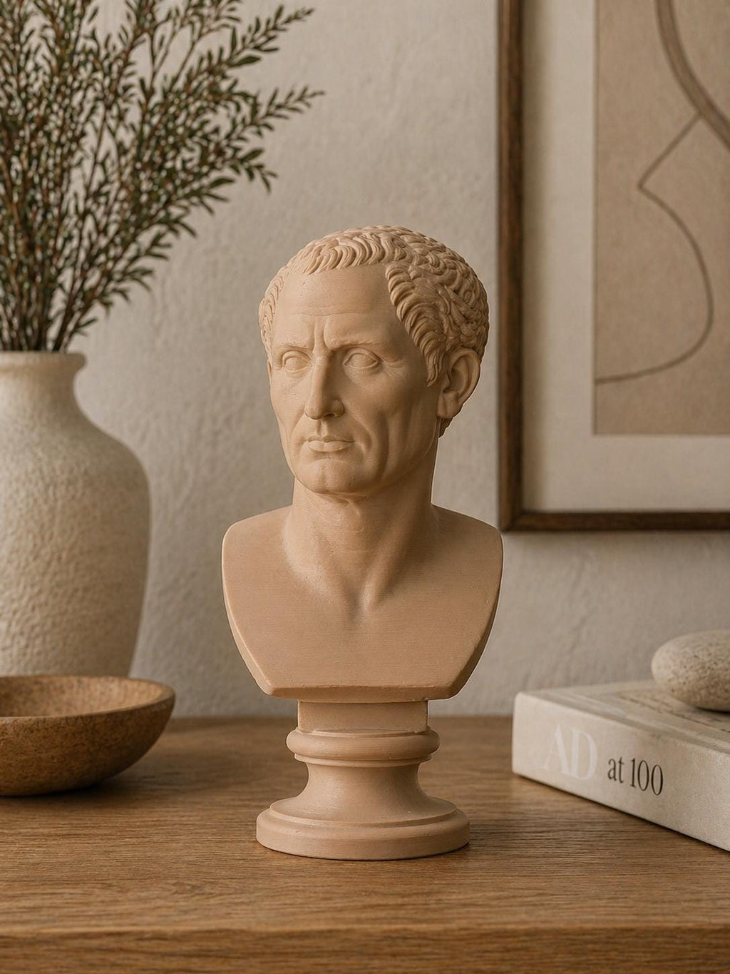 Julius Caesar Bust Roman Sculpture