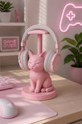 Sleeping/Sitting Cat Headphone Stand