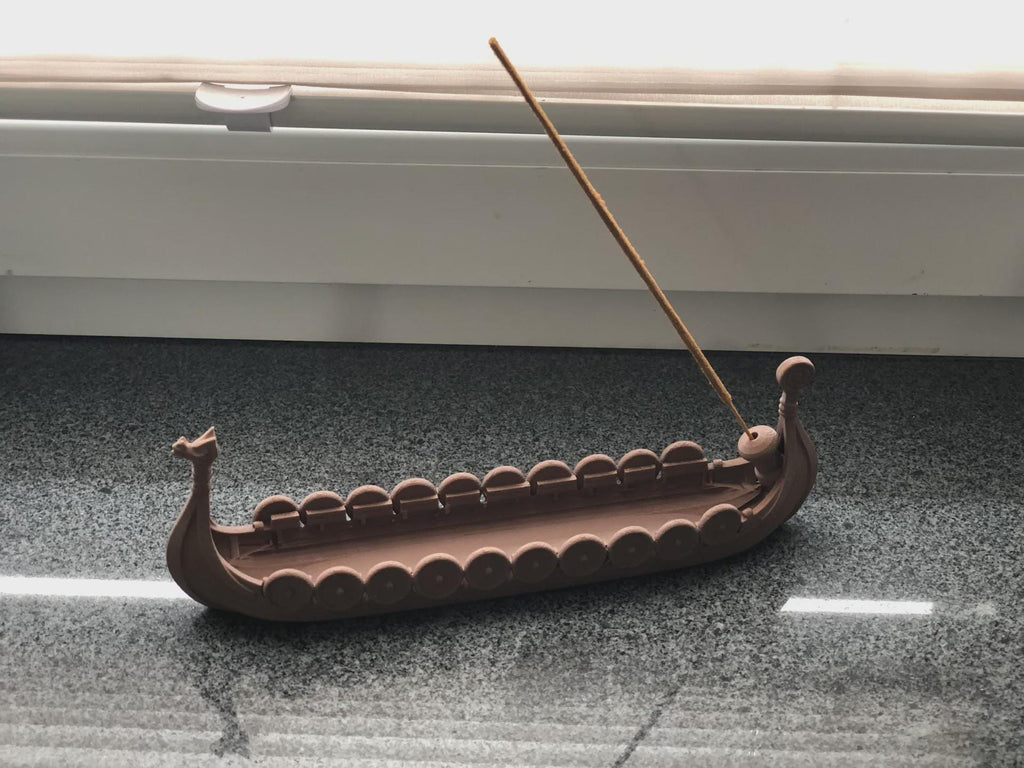 Viking Ship Incense Burner