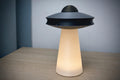UFO Lamp with Hidden Rotating Storage