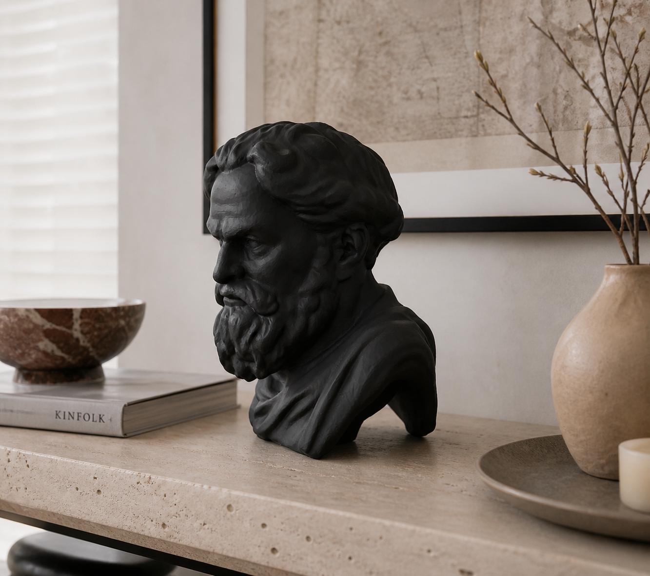 Socrates Bust Sculpture