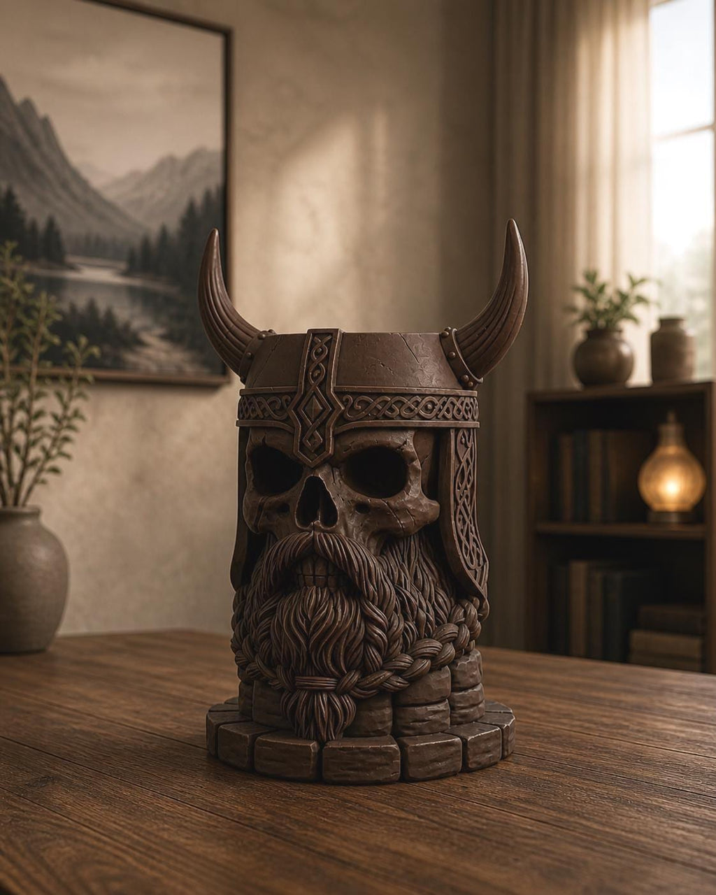 Viking Skull Bowl